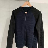 zara felpa maglia uomo M nero blu