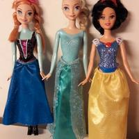 Anna,  Elsa di Frozen e Biancaneve  Disney