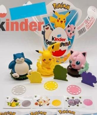 Collezione Pokemon Sorprese uova di Pasqua 2025