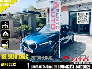 Bmw 116 118 116d Sport blue -FULL LED cerchi m-spo