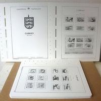 GUERNSEY 2000/2008 fogli marca LEUCHTTURM