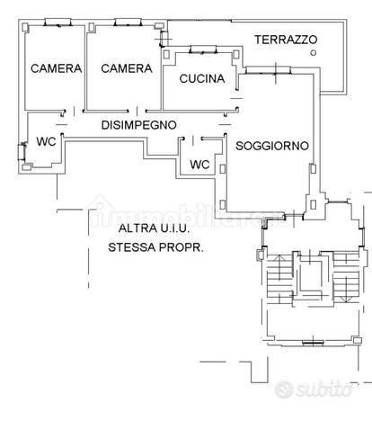 Recente e signorile 3 locali con doppi s e box