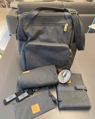 Zaino Fasciatoio Lassig piu accessori