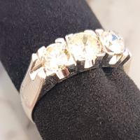 ANELLO TRILOGY ORO BIANCO 