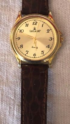 Orologio leclaude acciaio analogico quarzo