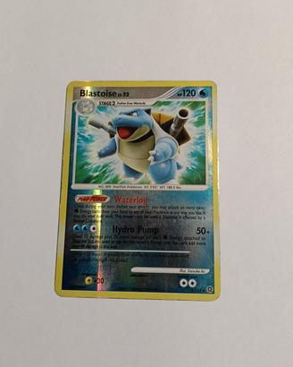 Carta Pokemon Vintage Blastoise 2/132 Reverse Holo