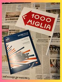 Programma e bandierina Mille Miglia 2024