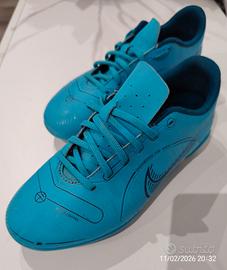 Nike Mercurial Bambino 35 Scarpe Calcio Turchese