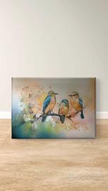 Quadro dipinto olio su tela 60x80 cm