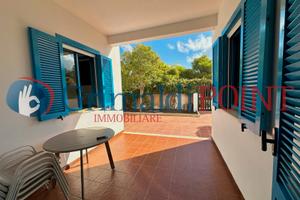 Trilocale con giardino