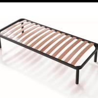 Rete a doghe in legno per letto singolo