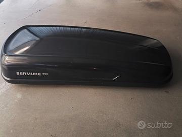 Box da tetto auto Bermude 960 nero – pari al nuovo