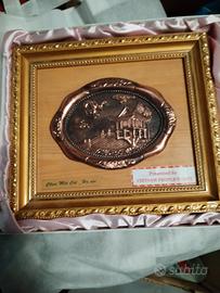 quadro in rame vintage Vietnam 