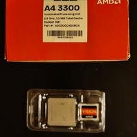 CPU Amd A4 3300 con scatola boxed processore