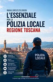 Libro Manuale Concorsi Polizia Locale Toscana