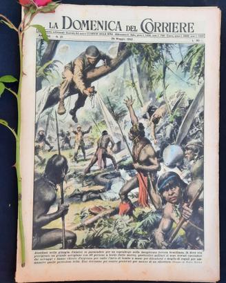 La Domenica del Corriere 25 maggio 1952 Miraglia