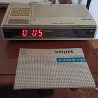 RADIOSVEGLIA VINTAGE ANNI 70 PHILPHS
