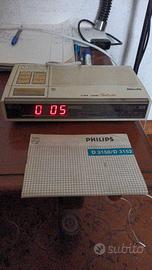 RADIOSVEGLIA VINTAGE ANNI 70 PHILPHS