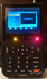 SATLINK WS6906 LCD Misuratore digitale Satellitare