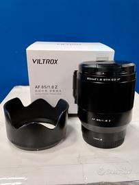 Viltrox AF 85mm F1.8 per Nikon Z Come Nuovo