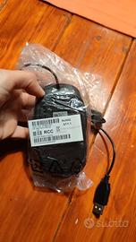 Mouse usb nuovo con cavo per pc – hp