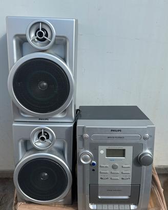 Impianto hi-fi stereo philips