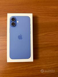 IPhone 16 Plus Blu Oltremare 256gb NUOVO