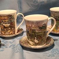 Set completo 6 Tazza  MUG con piattino  collezione