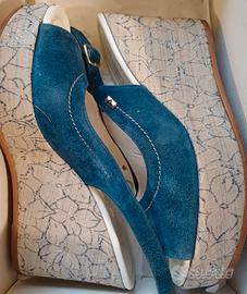 Sandali Valleverde, blu, n. 37