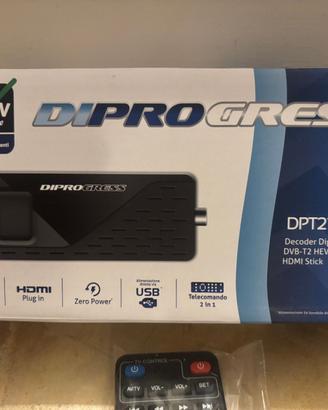 Digitale Terrestre DVB-T2 DiProgress DPT210HA HD