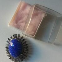 Spilla pietra dura donna