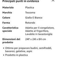 Stampo Tescoma per budini