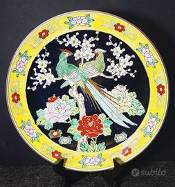 Piatto decorativo in porcellana, Giapponese