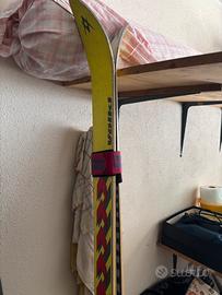 Sci vintage volkl 205 con attacchi salomon 747