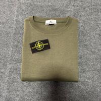 🆕 Felpa Stone Island Girocollo Verde Militare - T