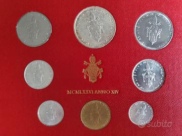 1976 - ANNO XIV° PAPA PAOLO VI SERIE DIVISIONALE 