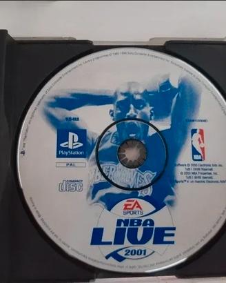 Videogioco PlayStation NBA Live 2001 PS1 EA Sports