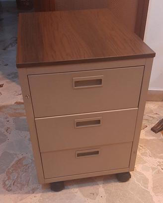 NUOVISSIMA cassettiera in metallo con ruote 