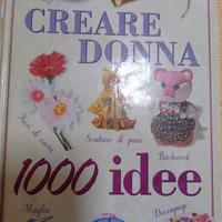 Creare donna handmade stencil fiori decoupage