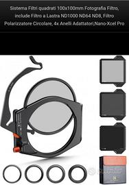 Sistema Filtri quadrati 100×100 mm