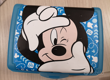 Box Merenda Disney Topolino Porta Pranzo Mickey Mouse