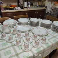 Servizio piatti e caffè Vieux Limoges 