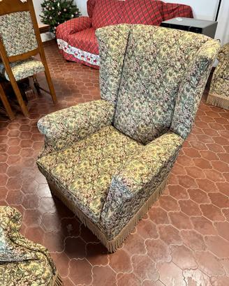 Poltrone bohemian appena rifoderate