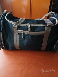 BORSONE DA VIAGGIO COLOR NERO. NUOVO ANCORA IMBALL