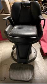 Vendi poltrona da  Barbiere  vintage Pietra nera