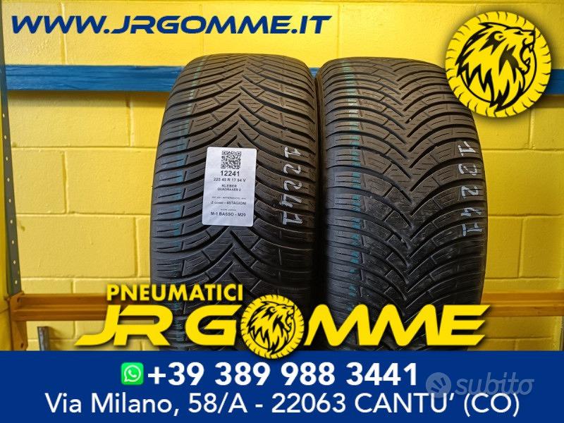 PNEUMATICI USATI – 225 45 R 17 – 94 – V – KLEBER - Gomme Low Cost Shop