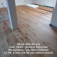 Stock Parquet Prefinito Maxiformato