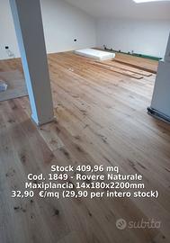 Stock Parquet Prefinito Maxiformato