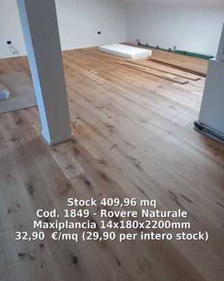 Stock Parquet Prefinito Maxiformato