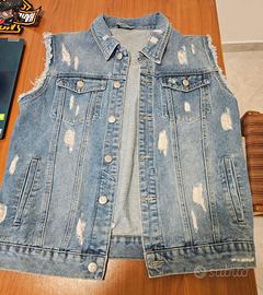 jacca jeans smanicata